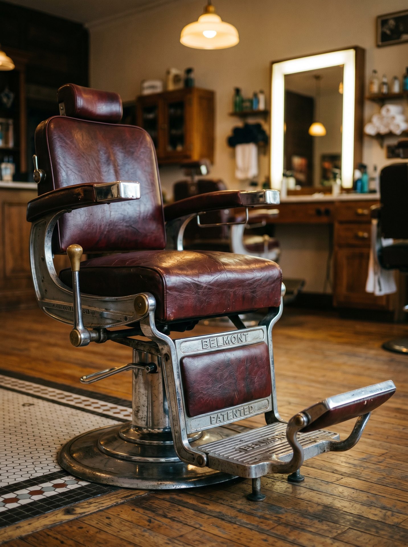 Inside True Love Barbershop